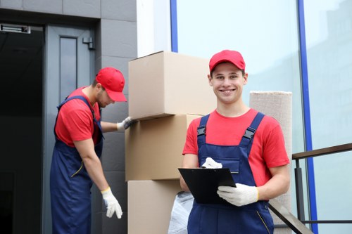Brixton Movers team preparing a careful and organized relocation