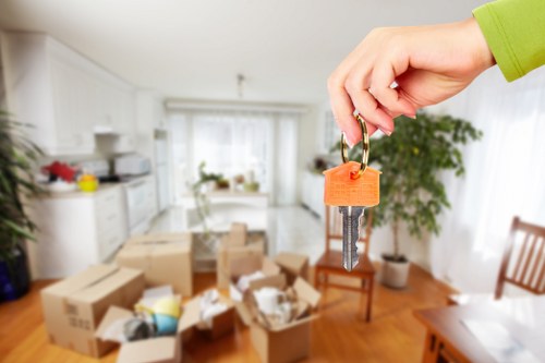Cubic-yard load estimate for a Brixton flat or house move