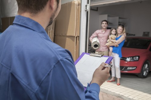 Low-carbon van used by Brixton Movers for an eco-friendly relocation
