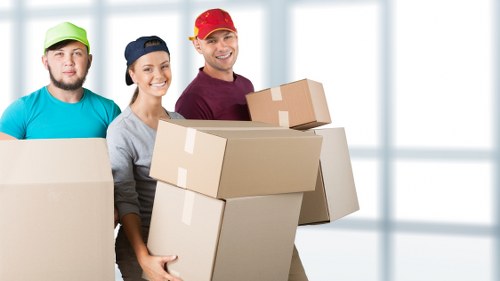 Brixton Movers crew managing a structured moving process
