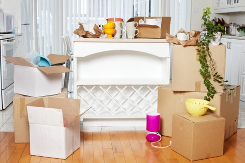 Brixton property access and furniture pick-up in a flat or converted building