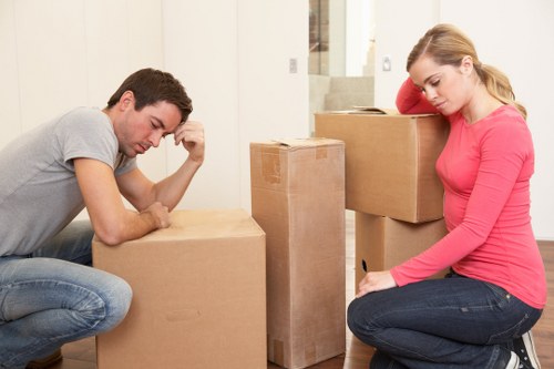 Local movers handling retail or office contents in Brixton