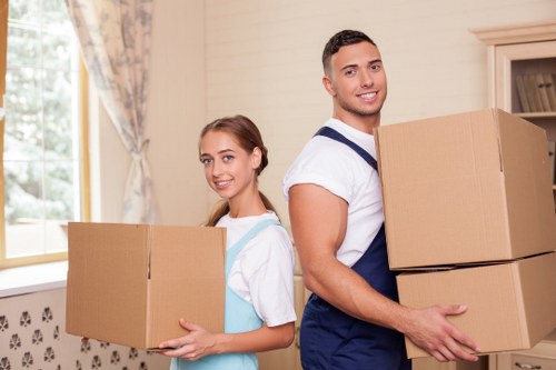 Commercial removal service supporting a Brixton business relocation